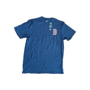 Boston Red Sox Logo MLB MITCHELL & NESS Men's Short Sleeve Shirt XL